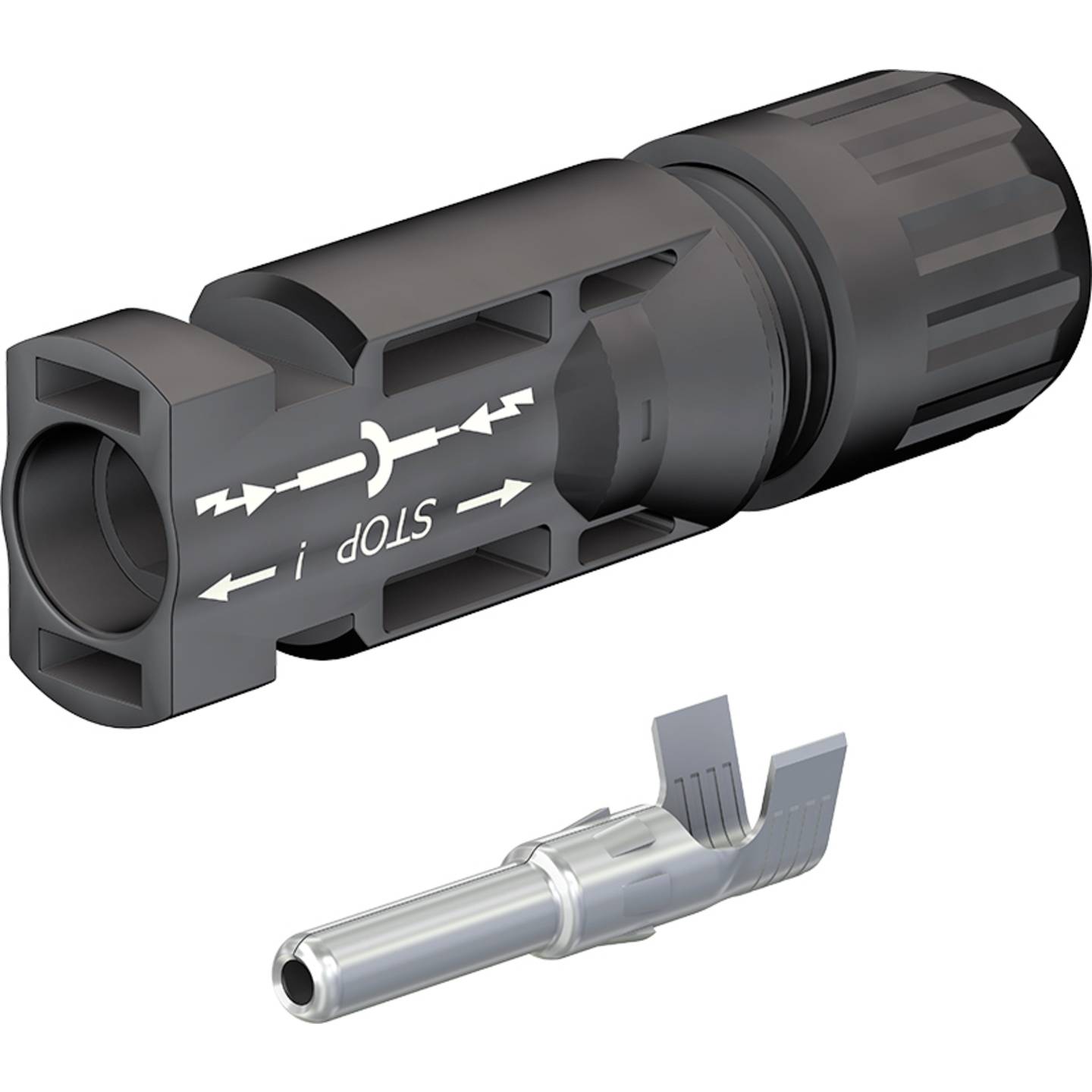 MC4 Buchse 10 mm2, Ø 5,9 - 8,8 mm PV-KBT4/10II